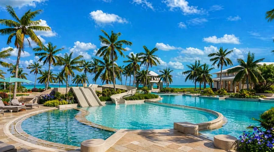 The new lagoon pool at the Treasure Beach Island Village | Travel Scout
