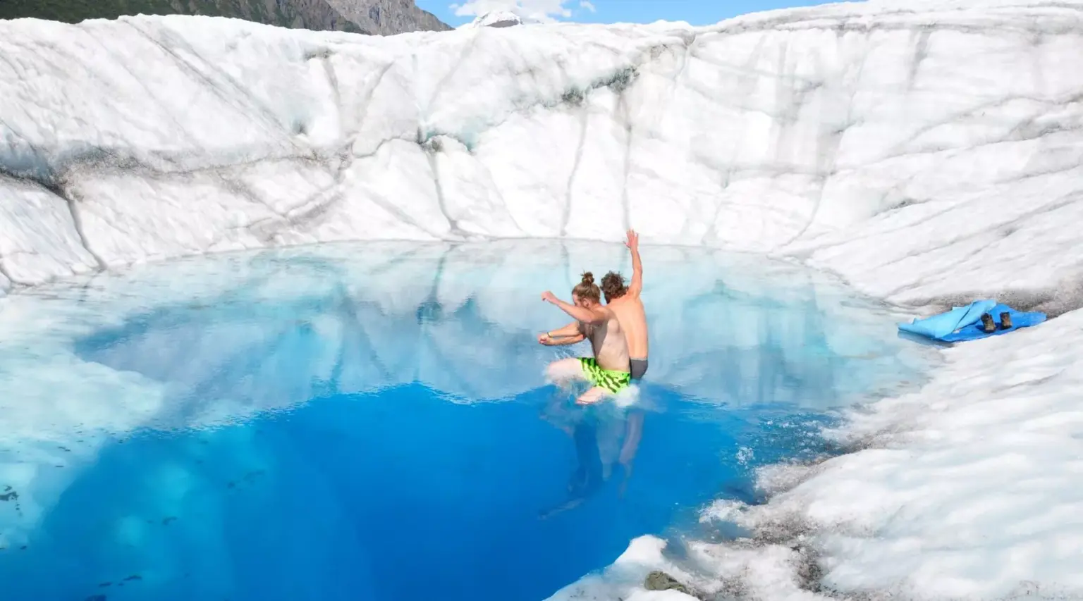 Blue Pool Jump | Travel Scout