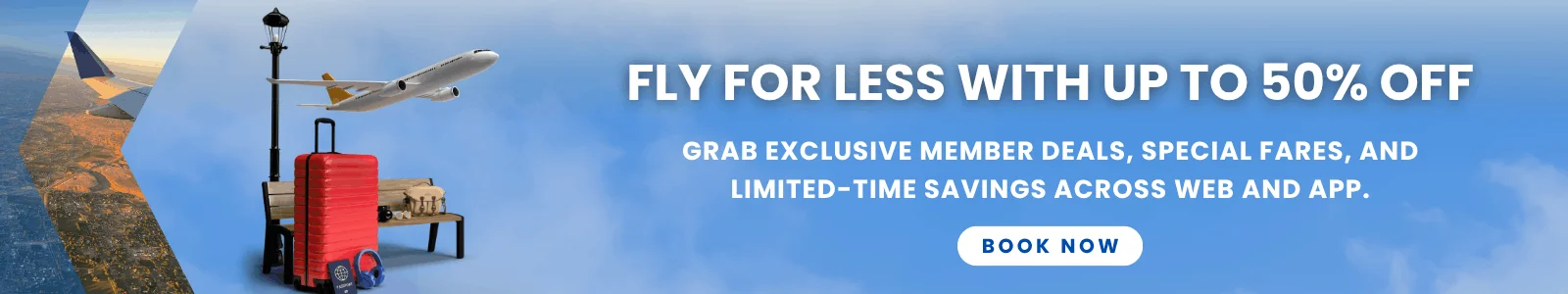 Up-to 50 Off on Flight Bookings | Travel Scout